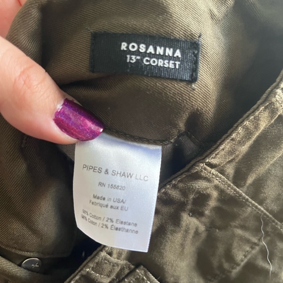 Veronica Beard Rosanna Corset Wide Leg Jeans Size 25 - Picture 3 of 9